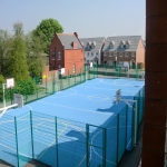 MUGA Artificial Sports Turf in West End 9