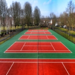 Painting Multi Sport Surfaces in Newton 12
