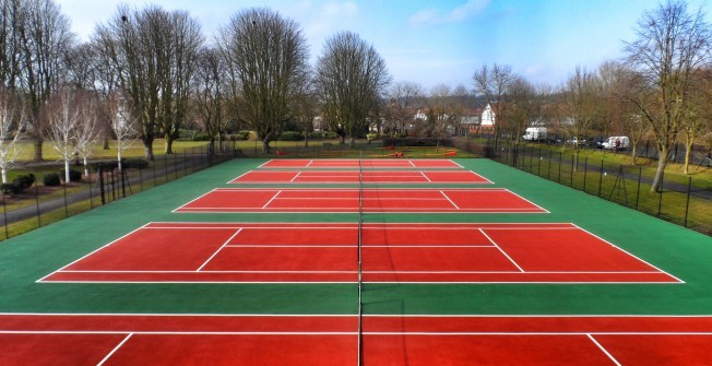 Coloured Sports Coatings in Newton
